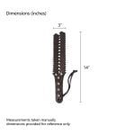 Fine Sport BDSM Saw-shaped Leather Whip - Image 9