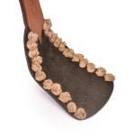 Fine Sport Broze Leather Big Iron Plate Twine Tied Sex Paddle - Image 6