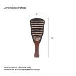 Fine Sport Broze Leather Big Iron Plate Twine Tied Sex Paddle - Image 9