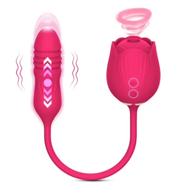 Clitoral Suction Stimulator, rose adult toy