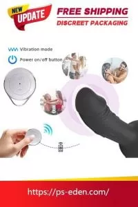 MANTANG P10 Adult Sex Toy Portable Rose-based Butt Plug Vibrator