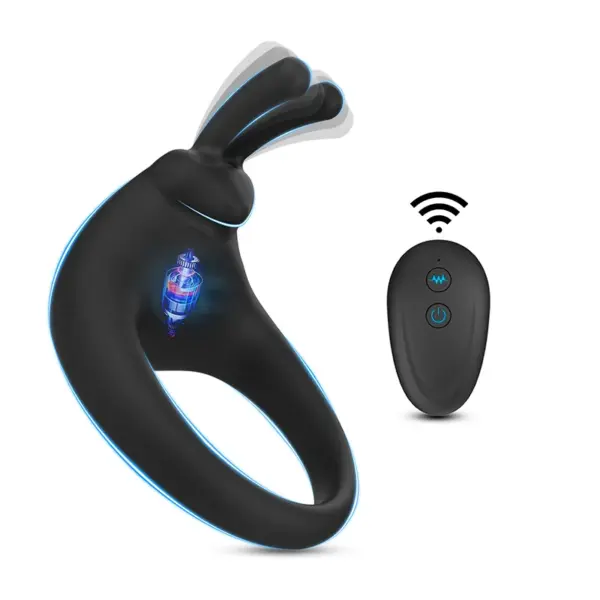 Remote Stimulating Rechargeable Rabbit Cock Ring,Rabbit Cock Ring, penile enhancement before and after
