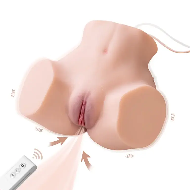 Sucking and Vibrating Butt