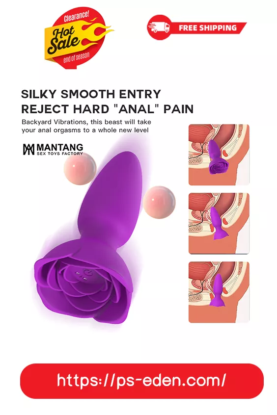 Small Butt Plug for Female Male Prostate Massage Vibrating Anal Sex Toys for Men