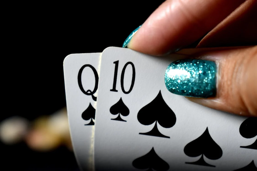 33 BDSM Chastity Game Ideas & Tips for Wicked Keyholders and 8 close up of two playing cards, BDSM poker, chasity game ideas