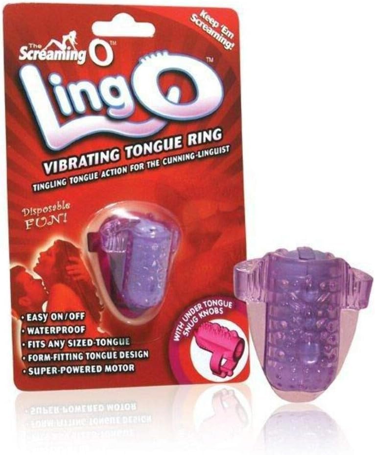 10 tongue vibrators reviewed - fun and frustrating 2 Amazon.com: Screaming O Lingo Vibrating Tongue Ring: Health & Home