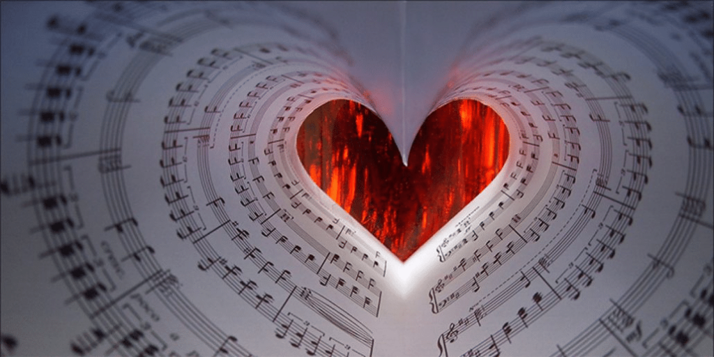 Sex Toys That Can Sync With Music - Master Guide to Sultry 14 sheet of music in the shape of a heart, sex and music