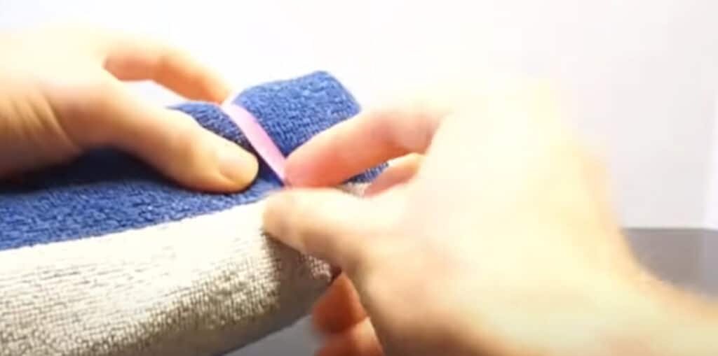 How to make Adult Toys out of towels - low-cost orgasms 5 Blue and white towel, towel Adult Toy