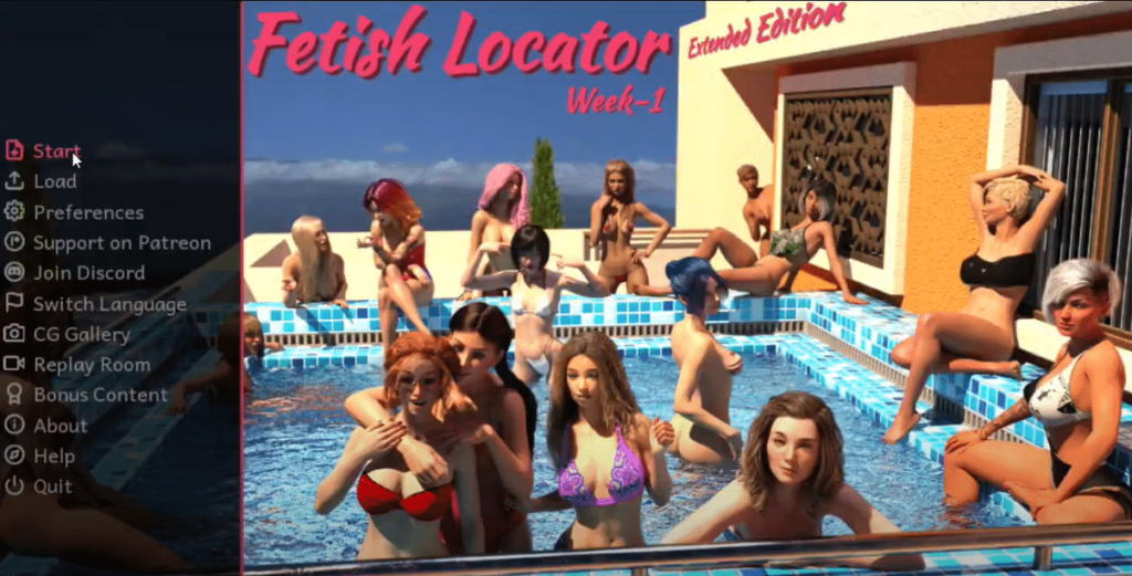 Fetish Locator Game Review - Erotic Visual Novel Encounter 2 Fetish Locator, Fetish Locator, Porn Games, Harem Games