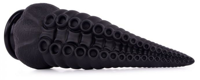Black suction cup octopus sex toy