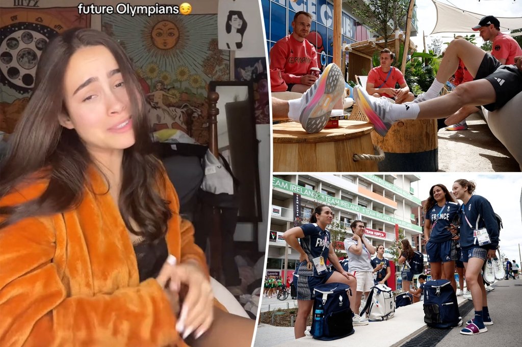 Woman finds easy way to match Olympic athletes