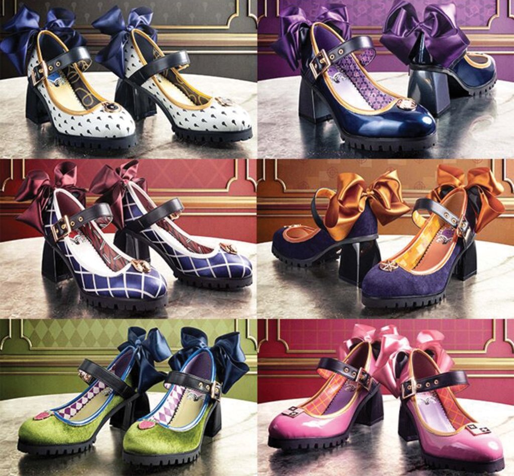 JOJO full shoes fifth part golden wind