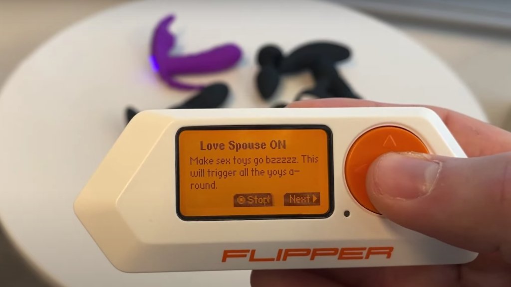Flipper Zero electronic device can control sex toys, safety issues face challenges