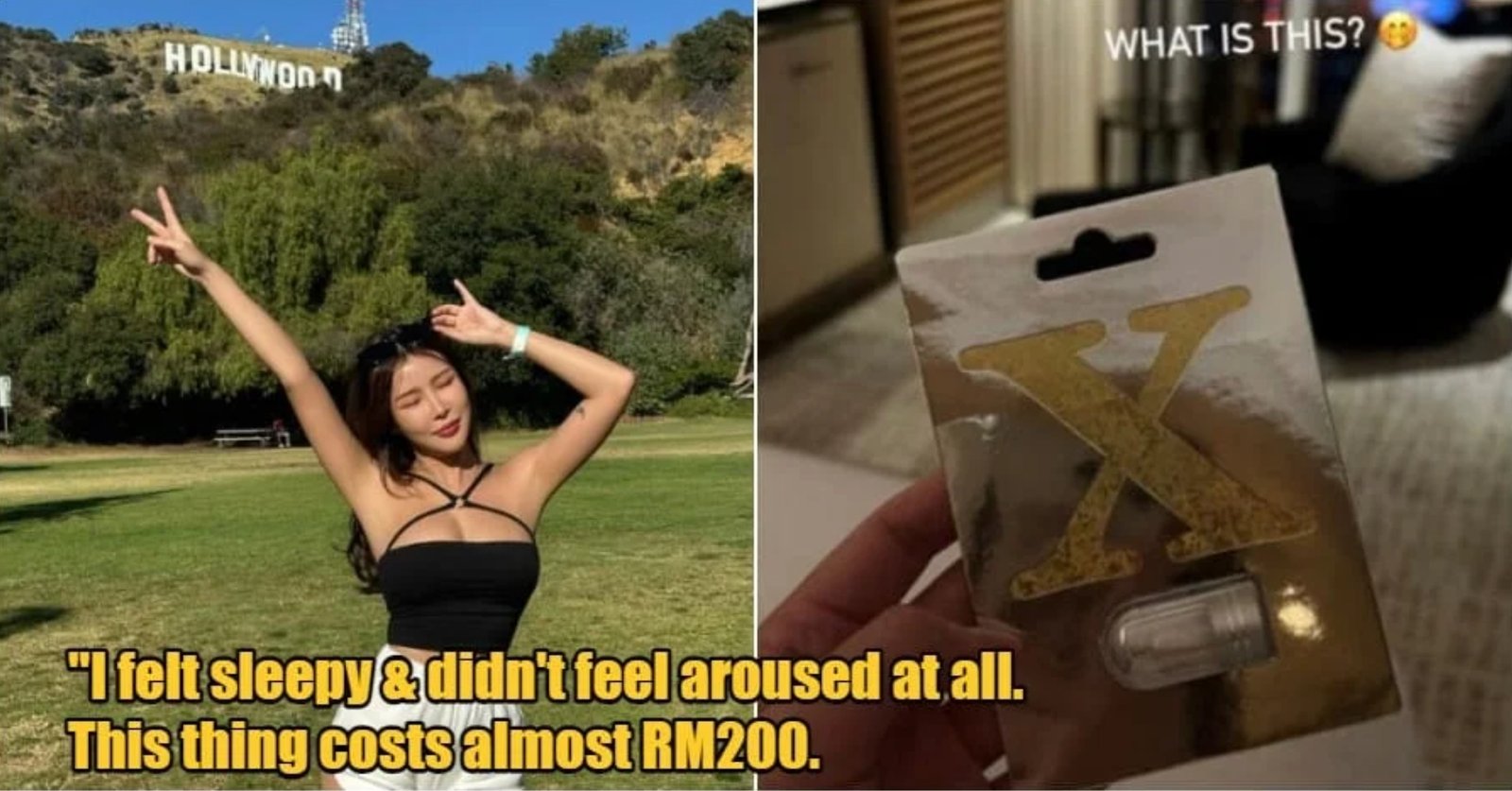 Internet celebrity model reveals she bought pills and Adult Toys in the US