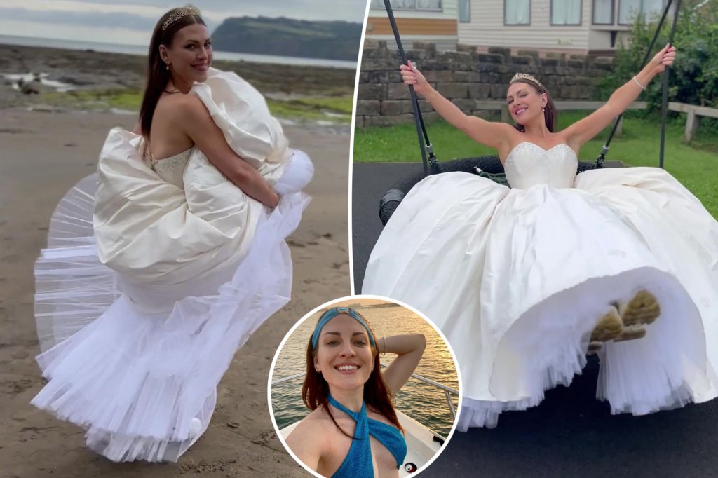 My wedding was canceled but I still wore that dress - it