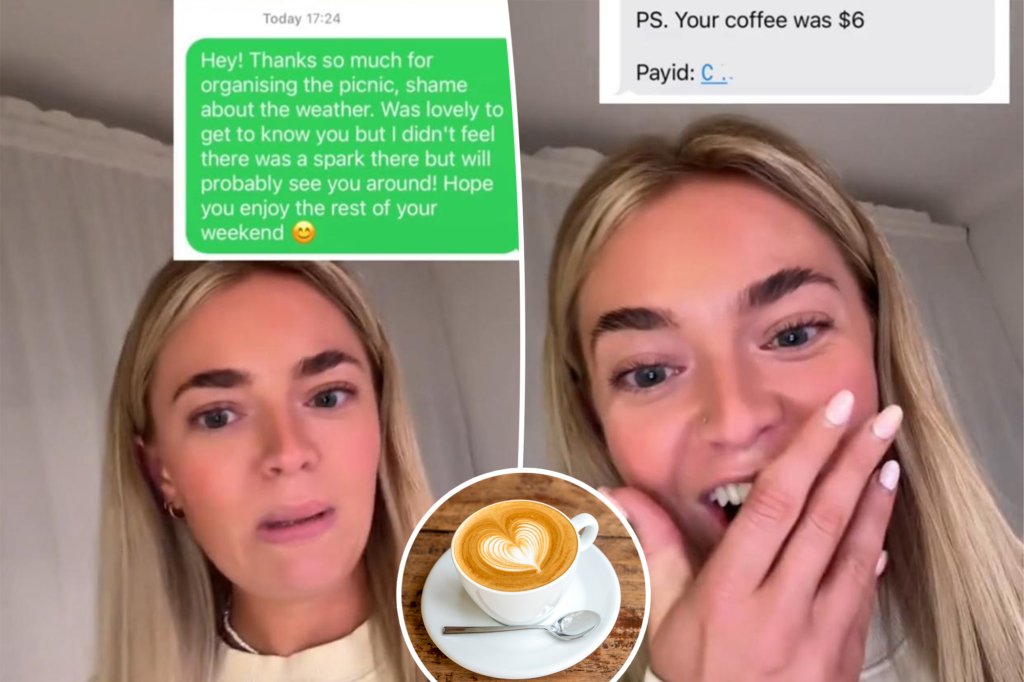 Sydney man demands $6 after failed coffee date