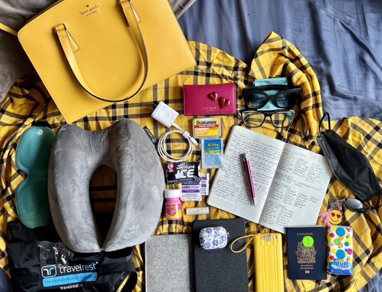 What’s in my bag (for long haul flights)? – Girly Juice