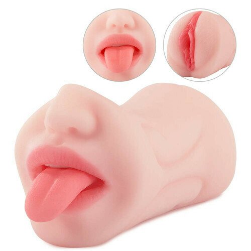 Bestvibe 5.9 Inch Realistic Pocket Pussy Mouth with 3D Teeth