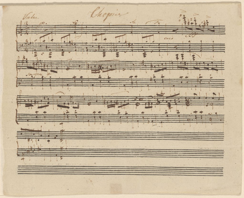 Morgan Library Discovers Chopin’s New Waltz – History