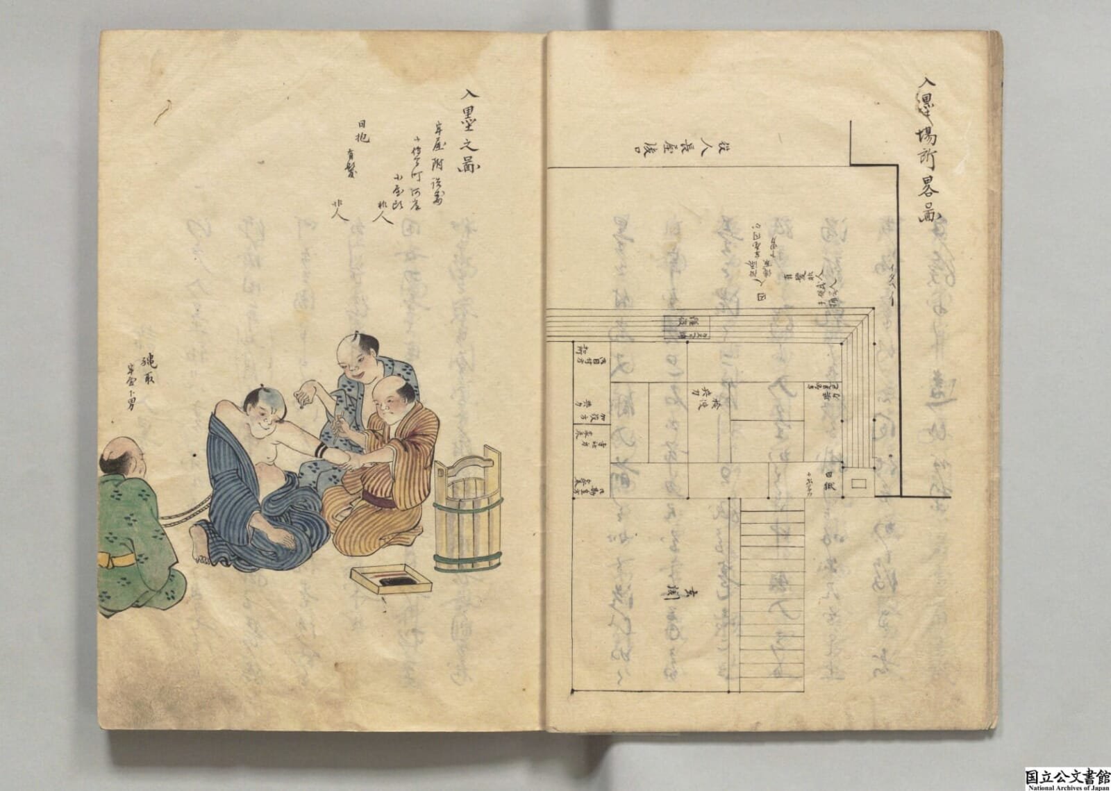 Punishment for entering the spring system