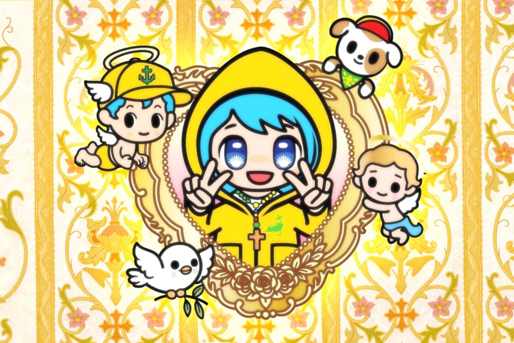 Vatican cartoon mascot Luce