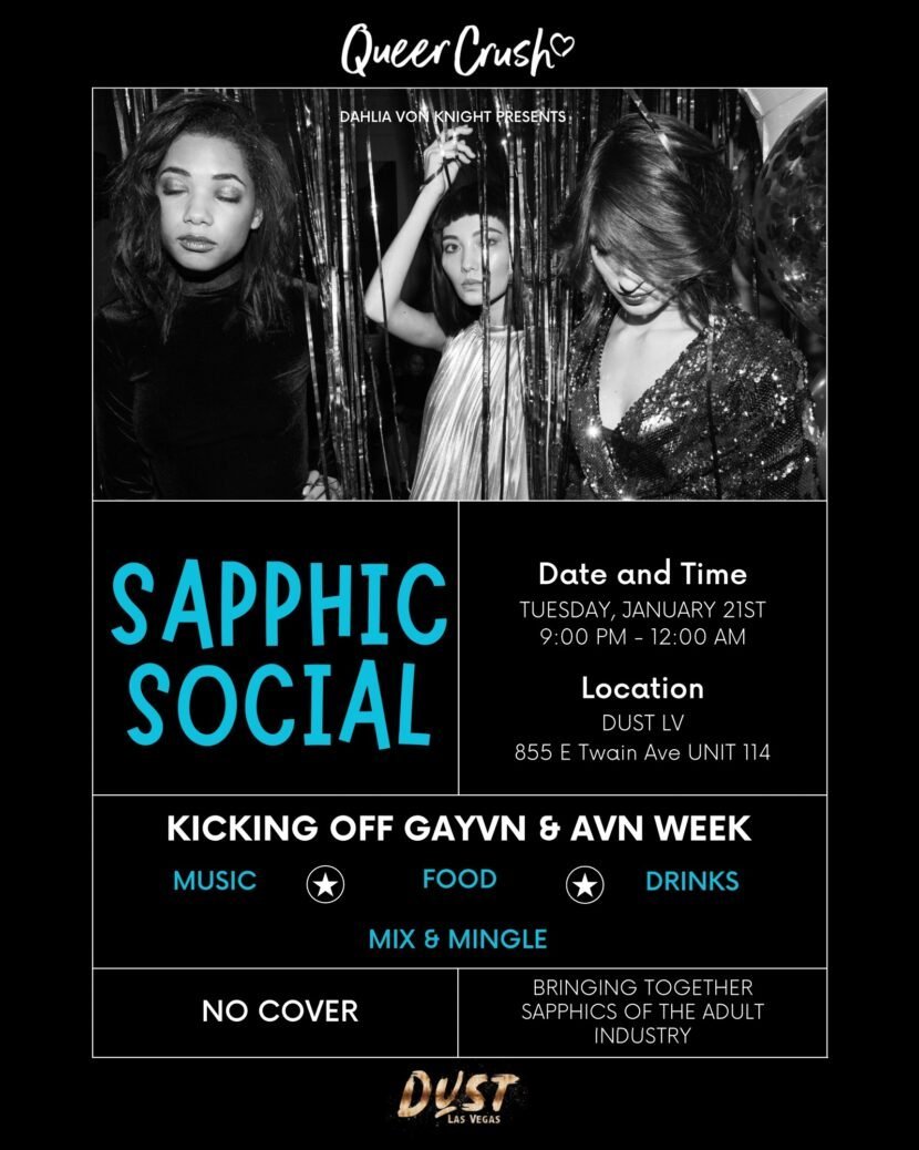 Dahlia Von Knight Presents QueerCrush’s Sapphic Social Tuesday Night