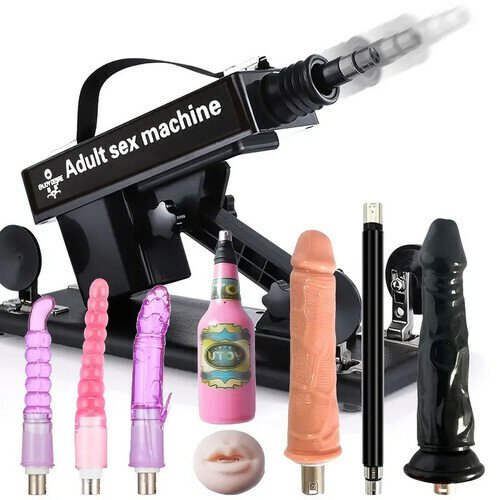 Ultimate pleasure with the accessories of the first -rate sex machine 7
