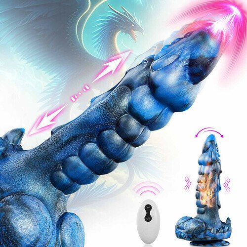 Leviathan 8 vibrant swing swing heating a huge dildo