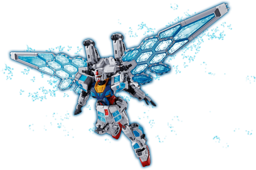 RX-78F00: E Gundam (EX-001 Glass Feather Equipment