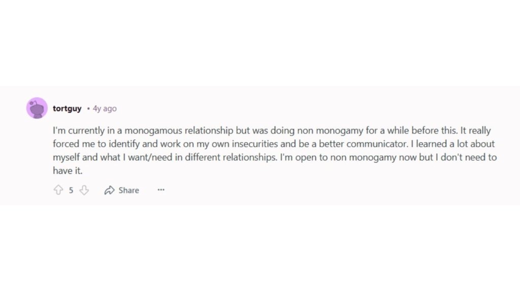 What is an open relationship