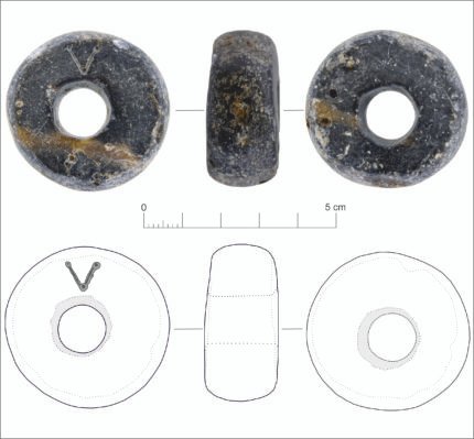Letters found by Celtic beria in the spindle spiral - History Blog
