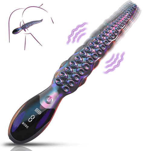 Octopus - Vibrator of Spot G Tentacle with realistic LEDs for
