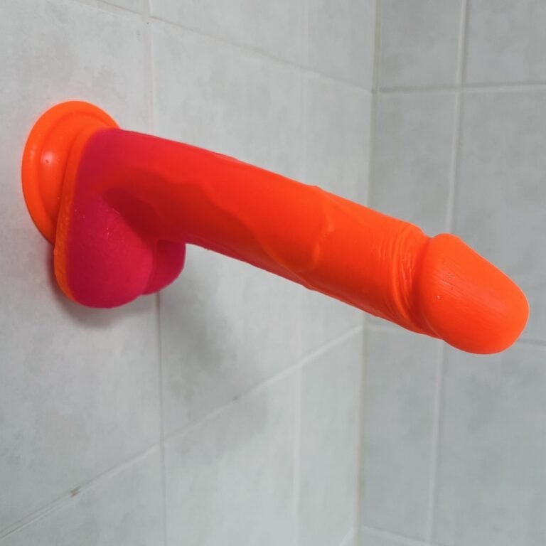 Valm 8-inch realistic double-density dildo - girly juice