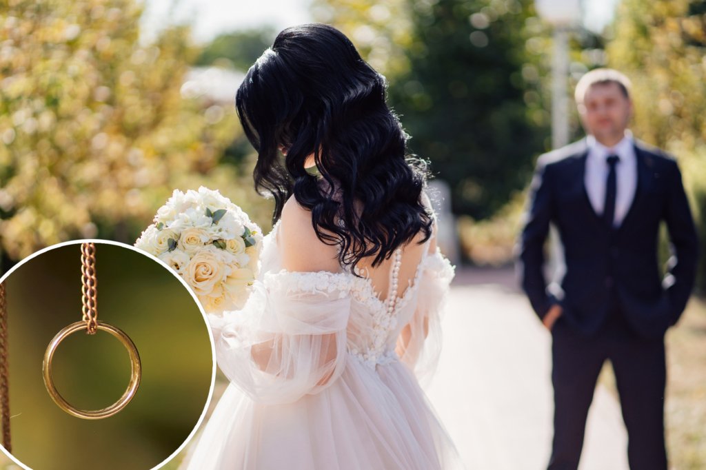 My fiancé wants to wear her dead husband's wedding ring