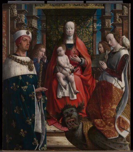 National Gallery acquires the altar with amazing dragons -