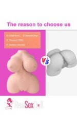 10.5 lbs Medium Sex Doll Torso Delilah In Stock