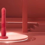Lovense Gravity: Remote control vibrating & realistic thrusting dildo!