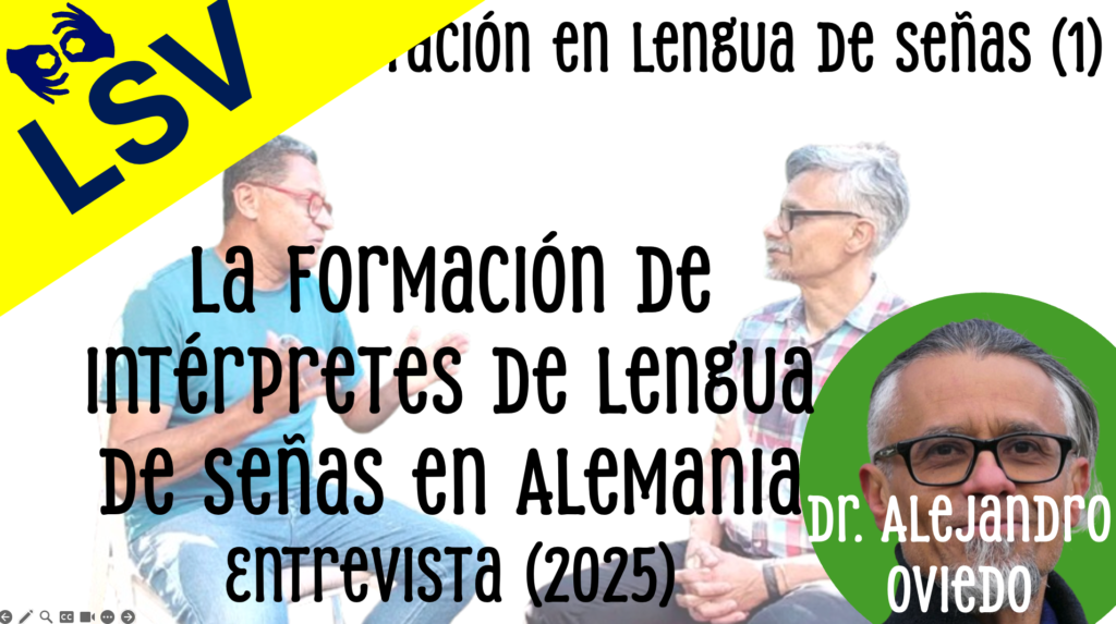 About the formation of sign language performers