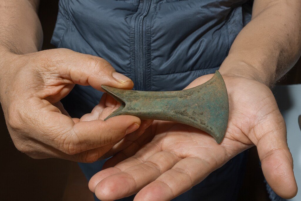 Found 3,000-year-old funnel axe in Borneo - History Blog
