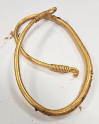 Three treasure jars, one treasure trove with a heavy gold necklace