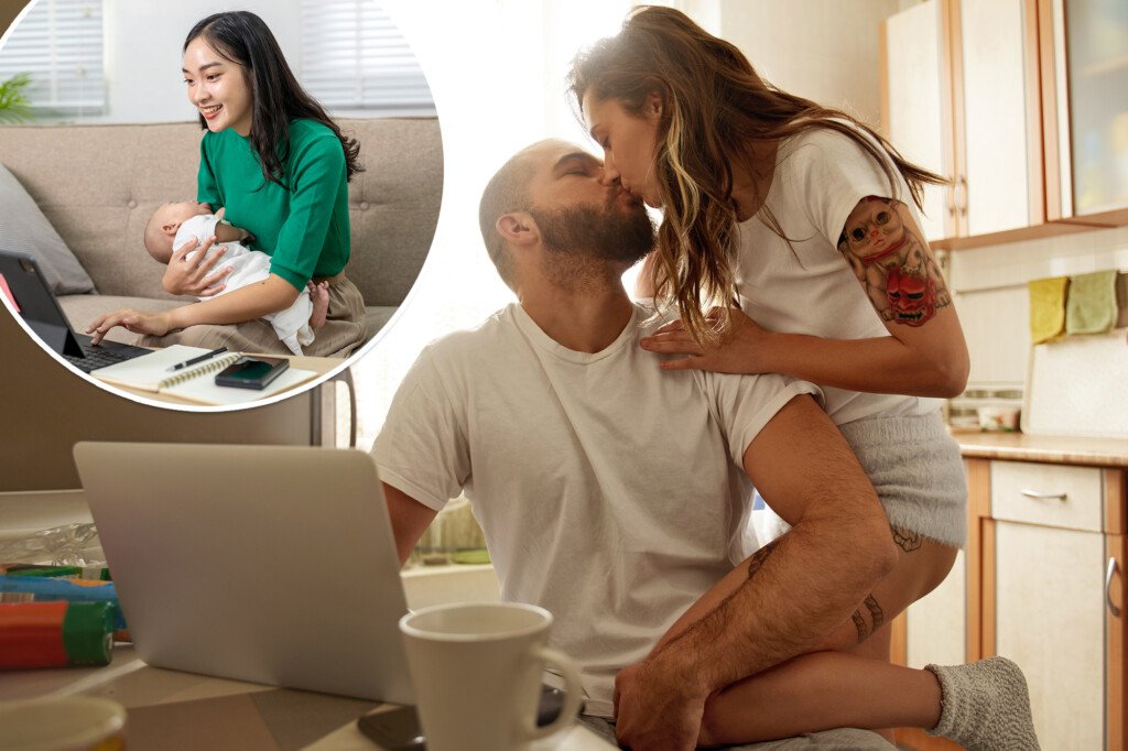 Return to the office task affects remote workers' baby boom