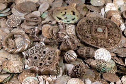 A treasure trove of early medieval silver found in Stockholm –