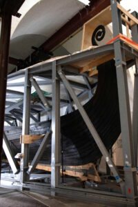 Oseberg Viking Longship Moving! - History Blog