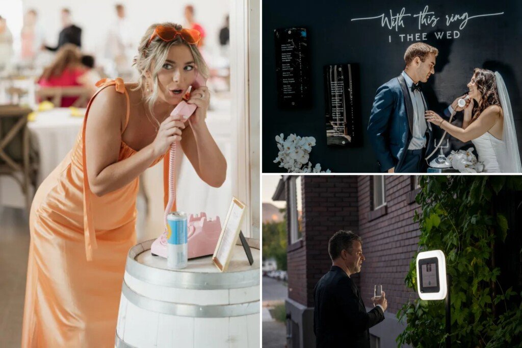 Recorded messages offer testimonials from friends and family