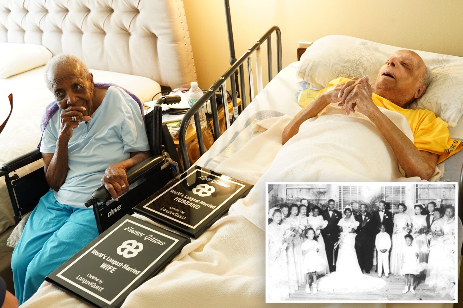 Lovebirds crowned 'world's oldest married couple'