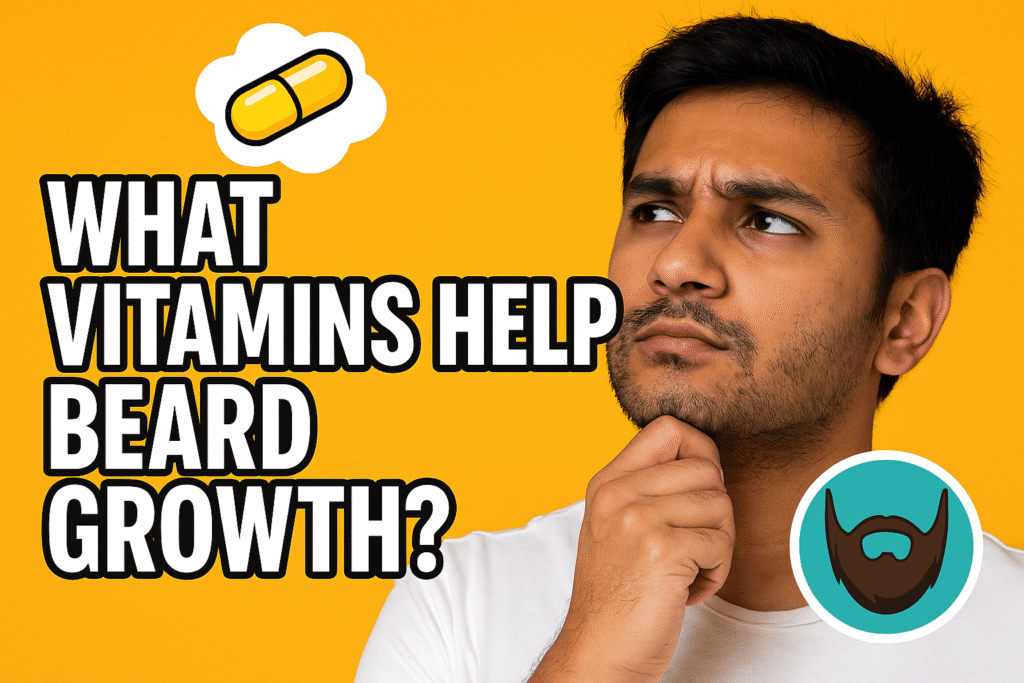 beard growth vitamins