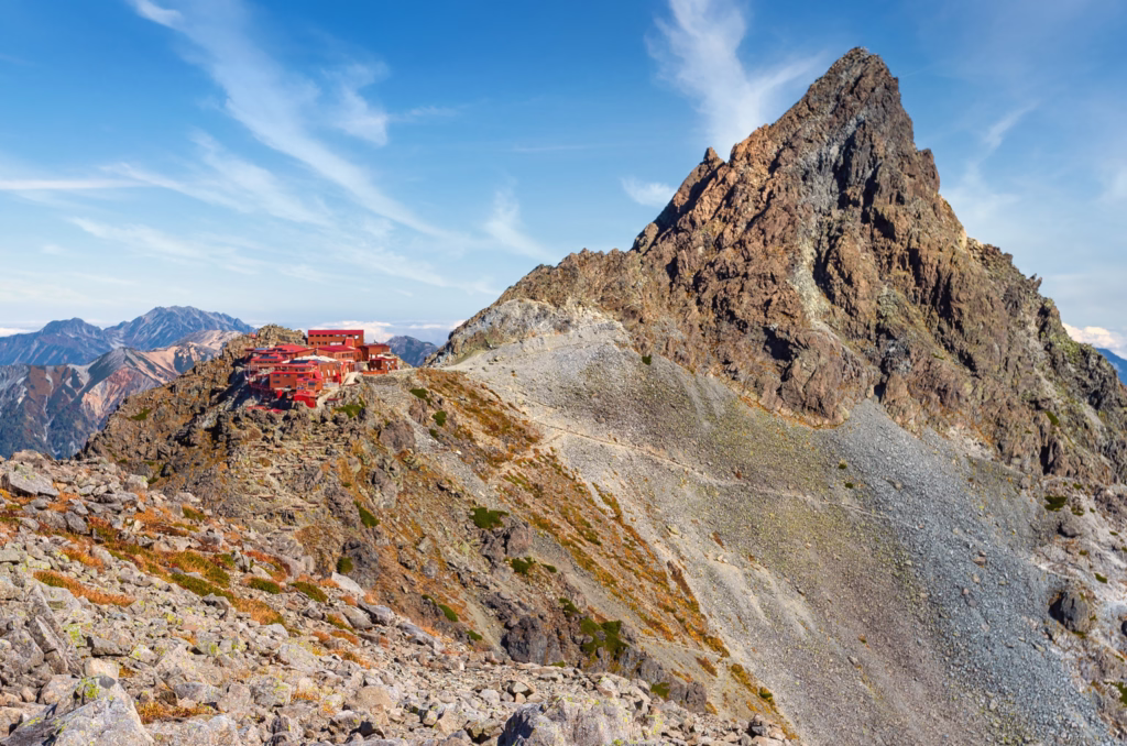 Japanese mountain hut